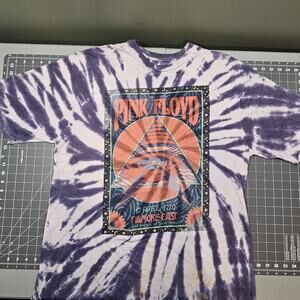 Pink Floyd Tshirt XXL Filmore East Tie Dye Music Band Y2K Streetwear Skater